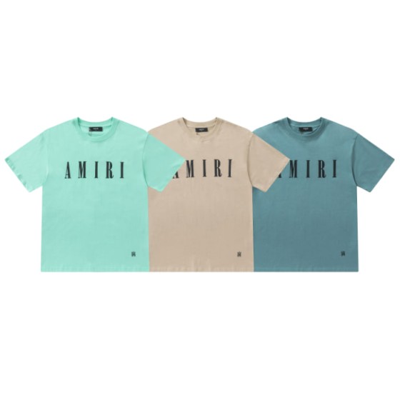 AMIRI Serif Logo Basic T-Shirt